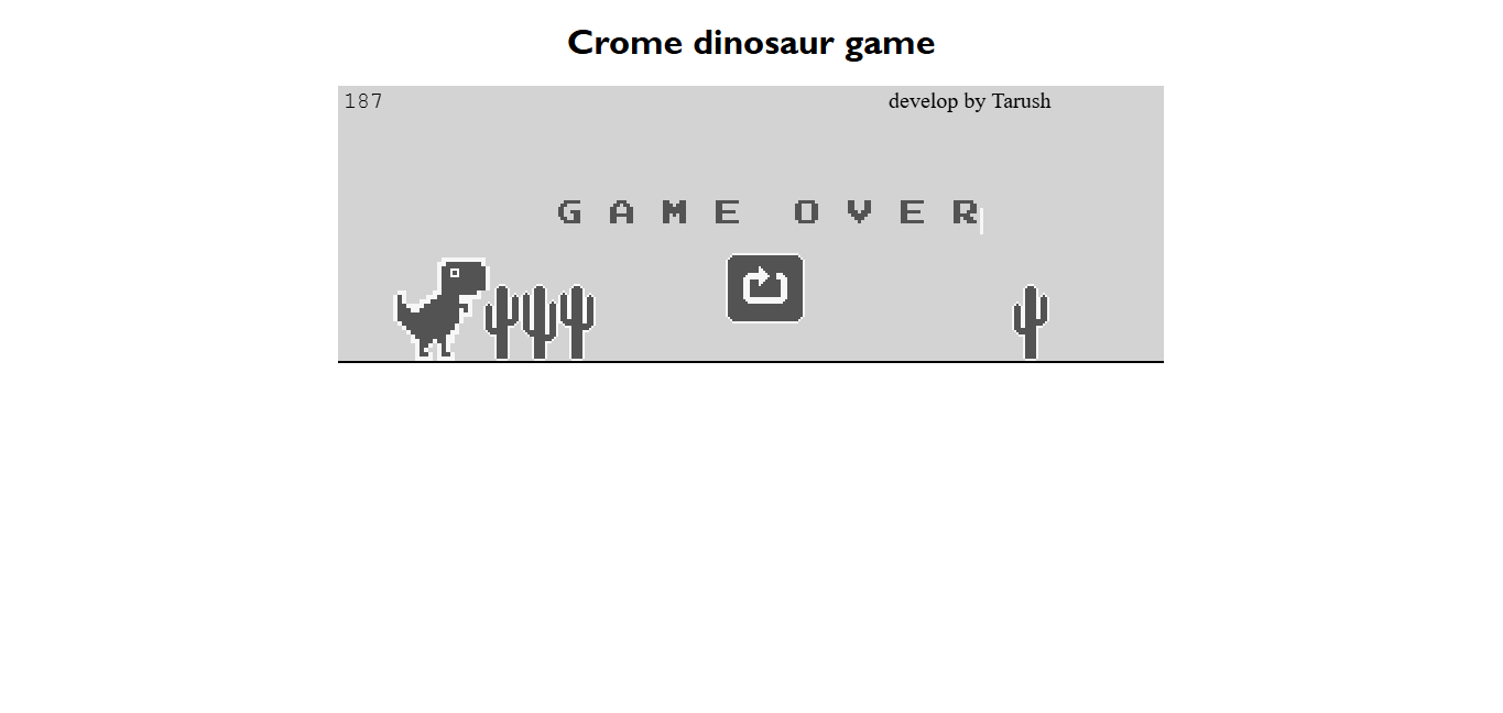 dinosaur game